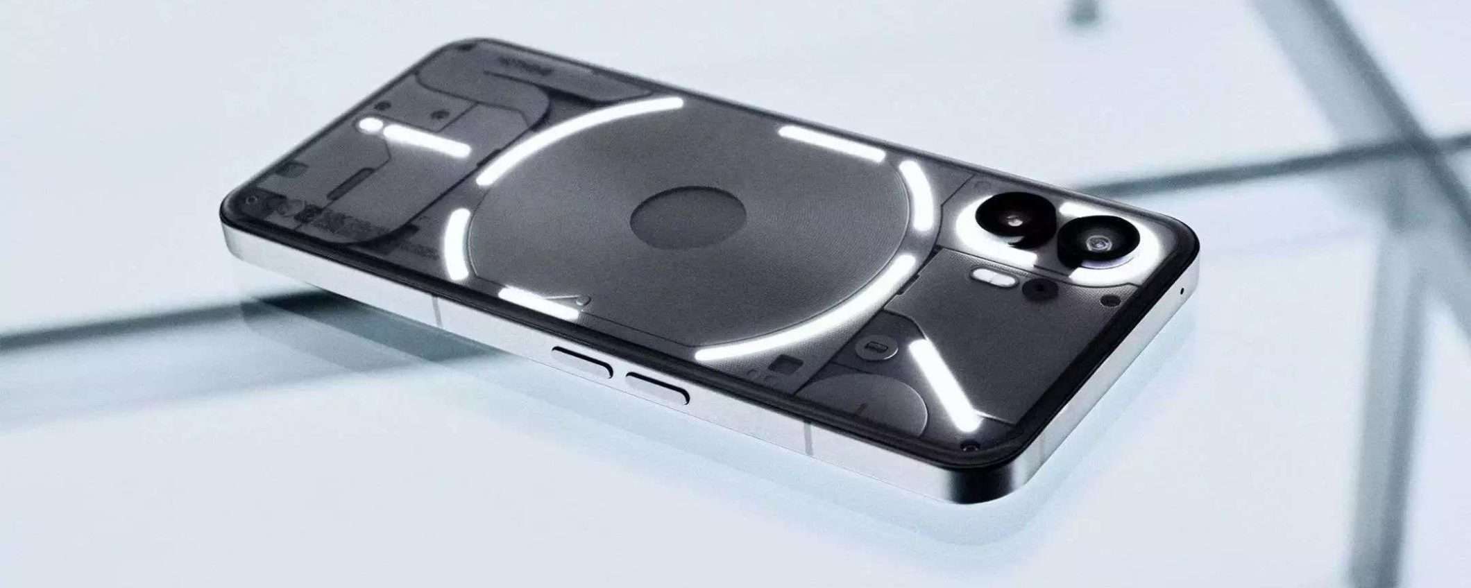 Nothing Phone (2): lo paghi solo 599€ con il coupon su Amazon Nothing Phone (2): lo paghi solo 599€ con il coupon su Amazon