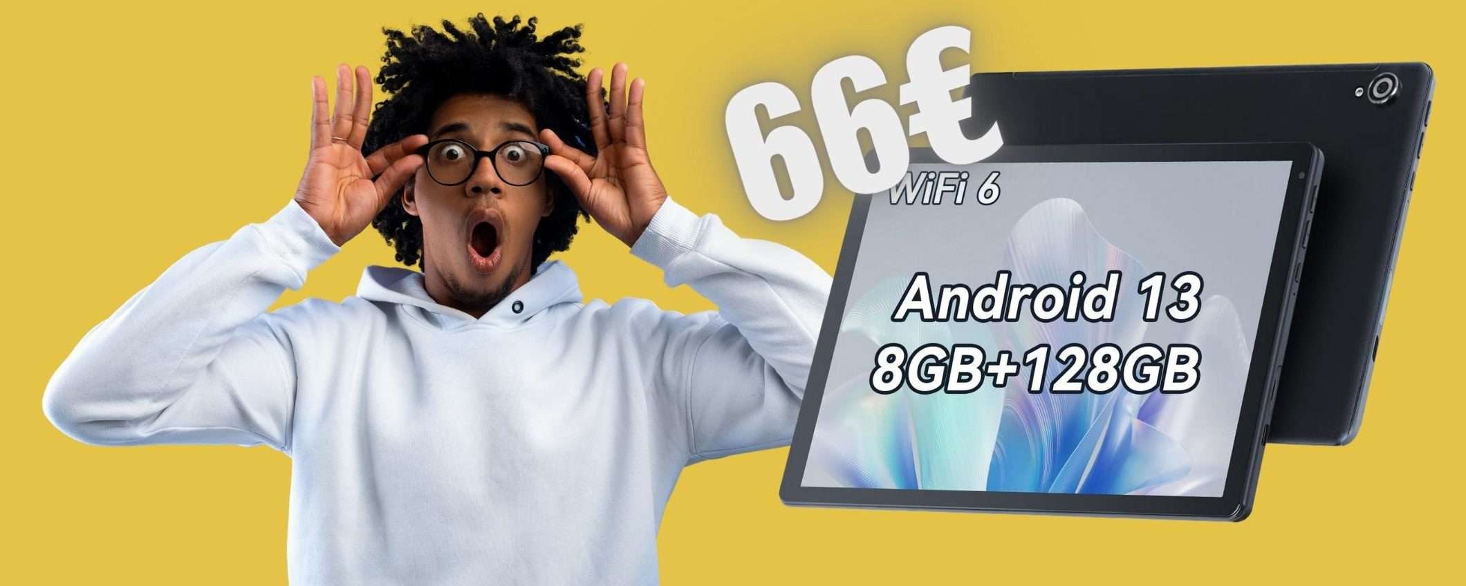 OFFERTA FOLLE di Amazon: tablet da 10 pollici a 66€ (pochi pezzi) OFFERTA FOLLE di Amazon: tablet da 10 pollici a 66€ (pochi pezzi)