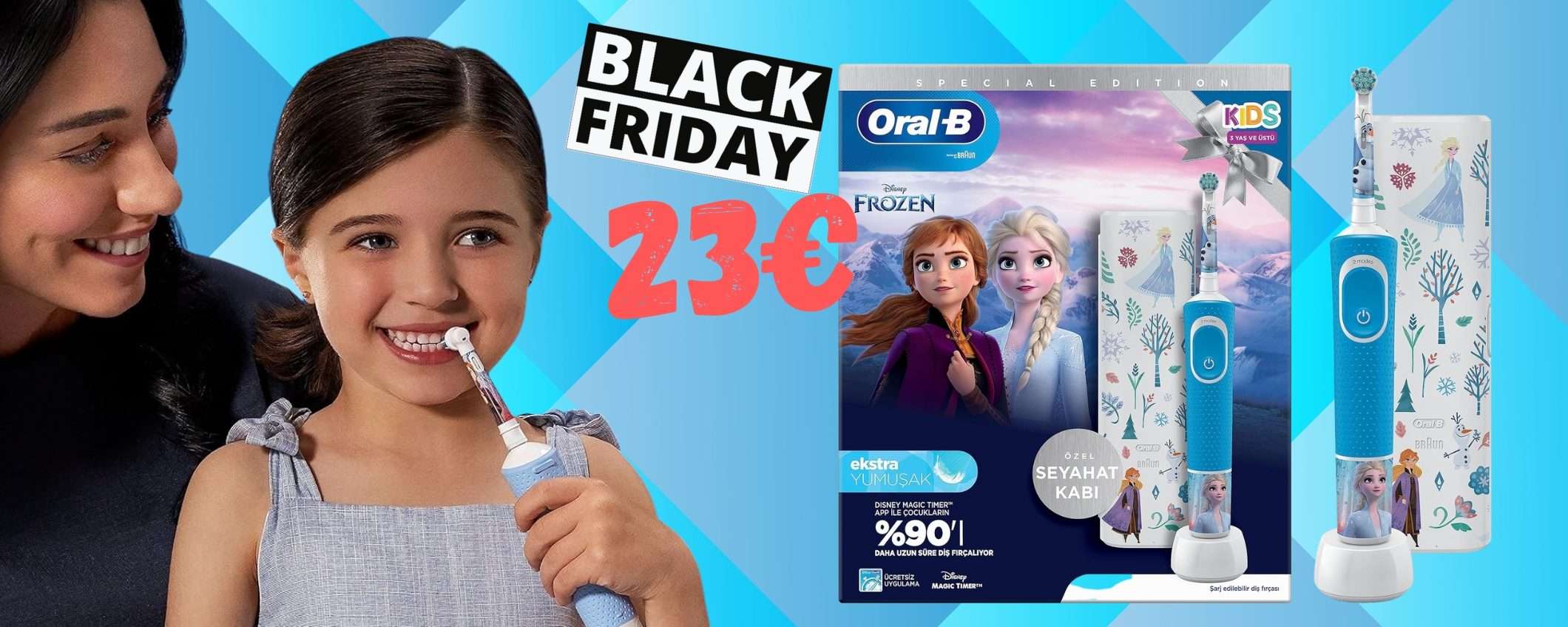 Oral-B di Frozen: lo spazzolino elettrico PIÙ AMATO dai bambini Oral-B di Frozen: lo spazzolino elettrico PIÙ AMATO dai bambini