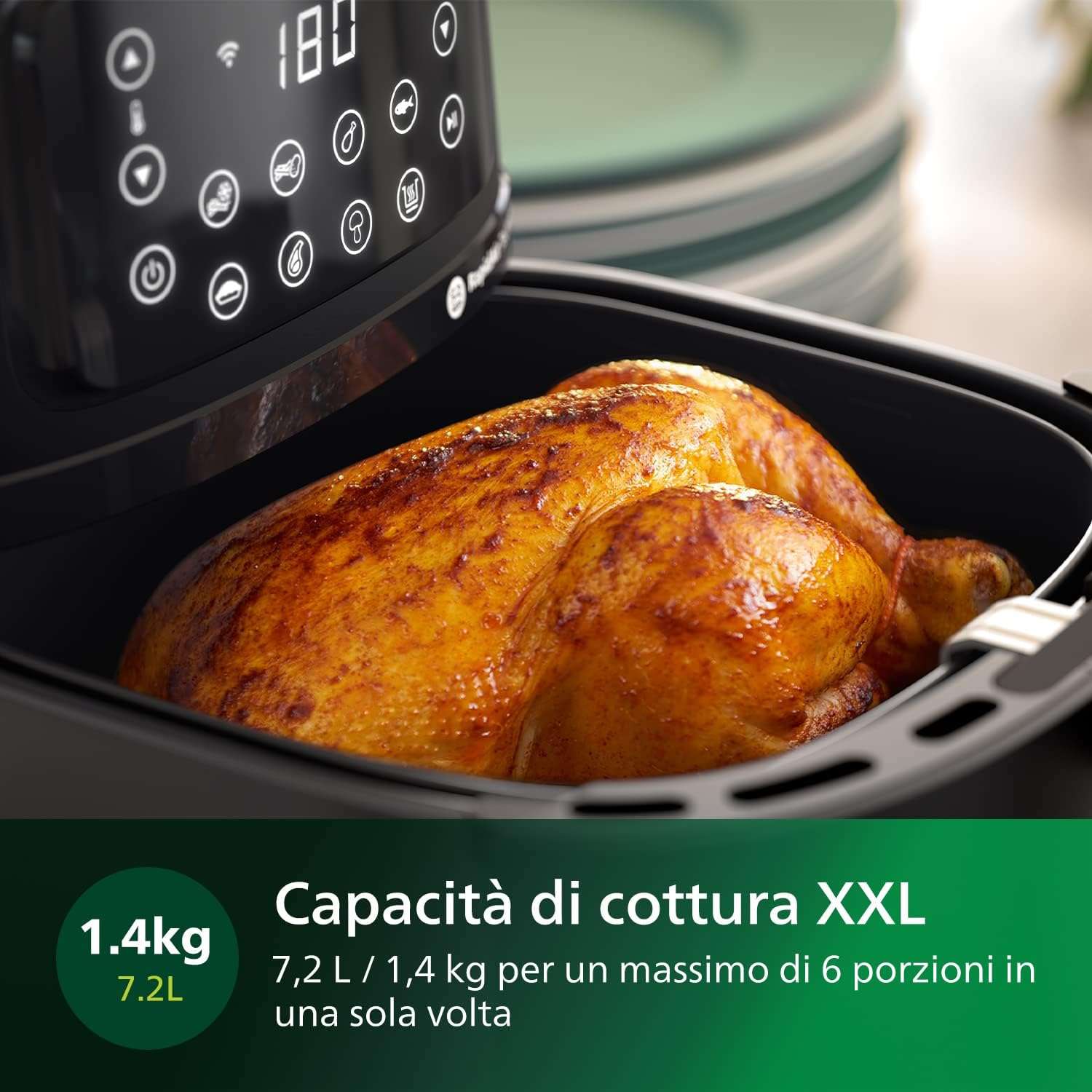 philips-series -5000-friggitrice-aria-premium-sconto-42-cestello