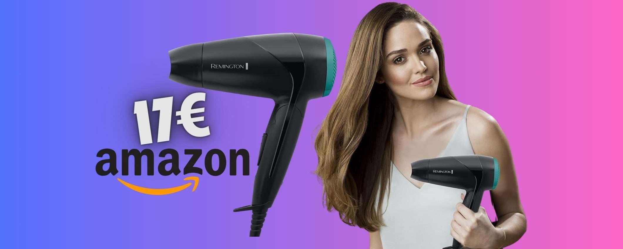 Phon da viaggio Remington tuo con 17€, PREZZONE su Amazon Phon da viaggio Remington tuo con 17€, PREZZONE su Amazon