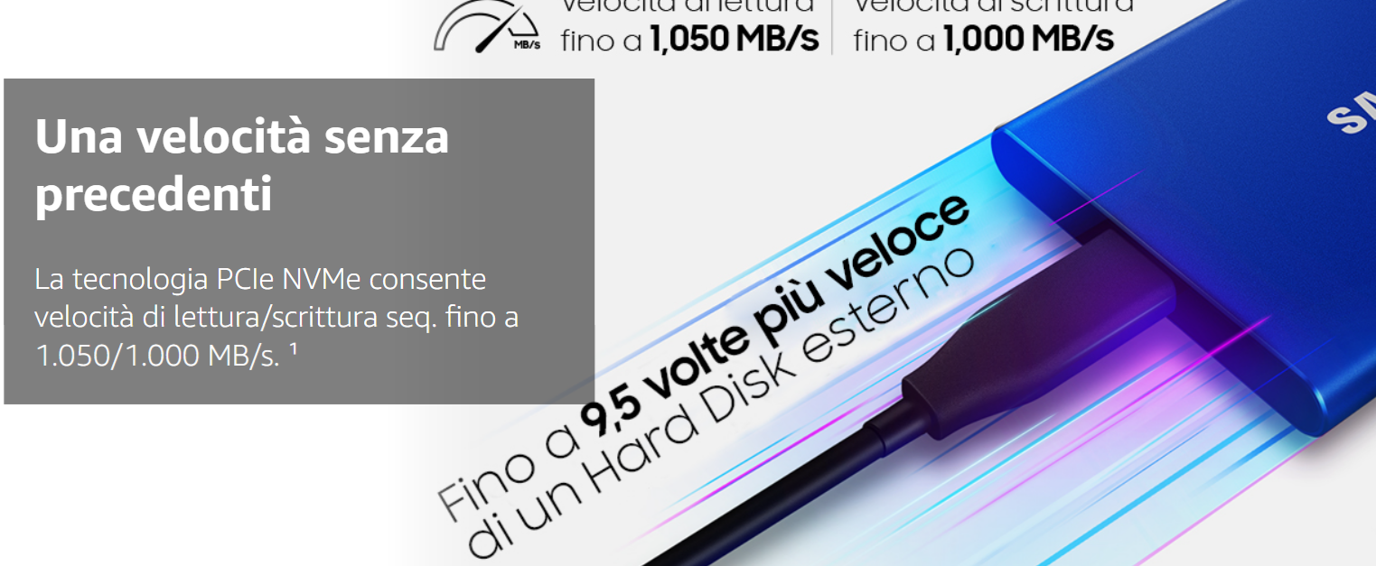 prezzo-stracciato-ssd-portatile-1tb-samsung-26-veloce