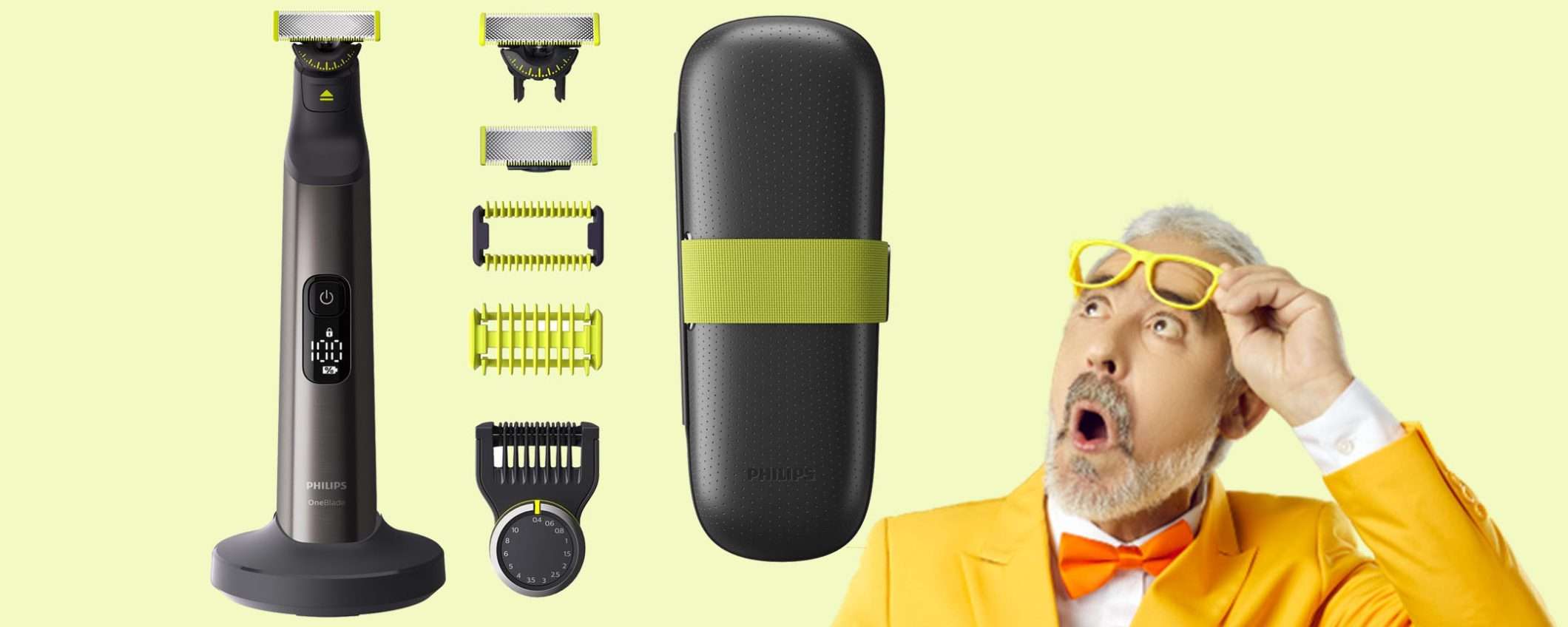 Rasoio elettrico Philips OneBlade Pro 360 in sconto PAZZESCO Rasoio elettrico Philips OneBlade Pro 360 in sconto PAZZESCO