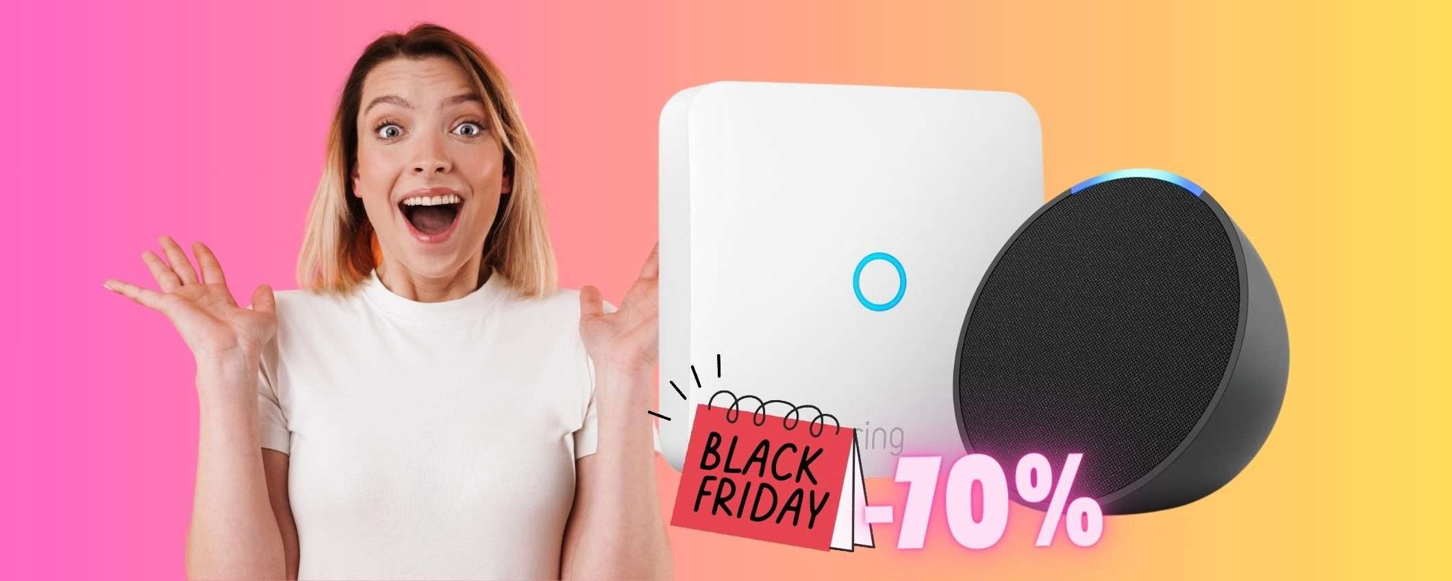 Ring Intercom + Echo Pop: casa smart in SCONTO del 70% Ring Intercom + Echo Pop: casa smart in SCONTO del 70%