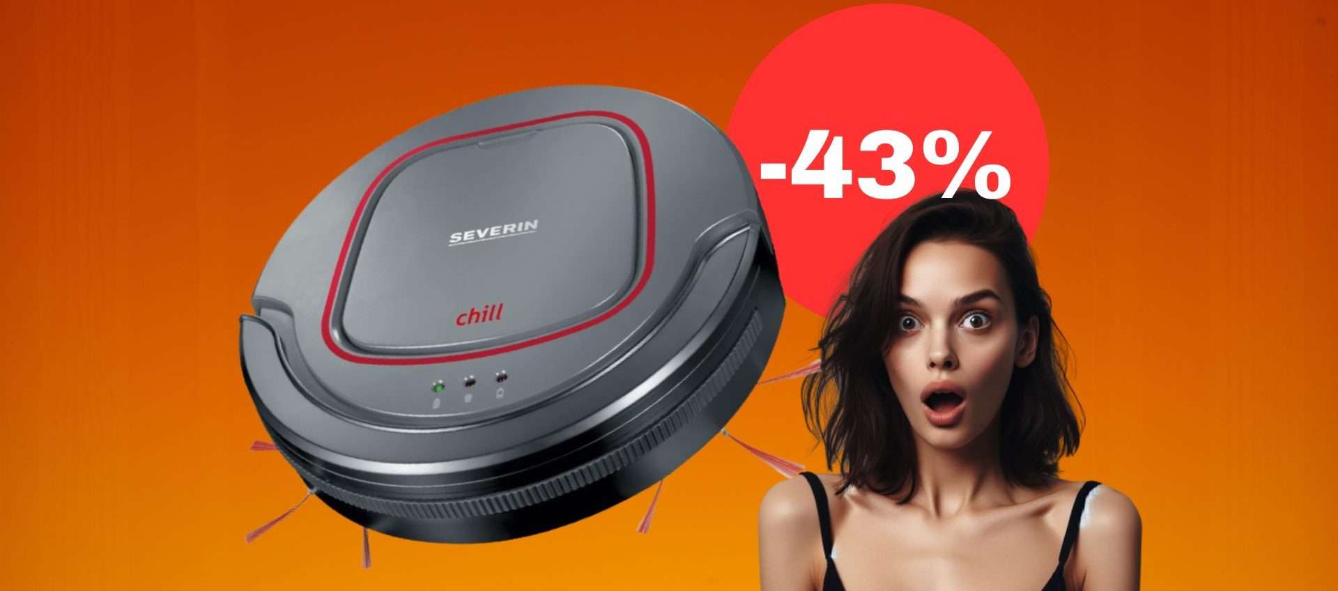 Robot aspirapolvere, offerta folle di Amazon: il prezzo crolla del 43% Robot aspirapolvere, offerta folle di Amazon: il prezzo crolla del 43%