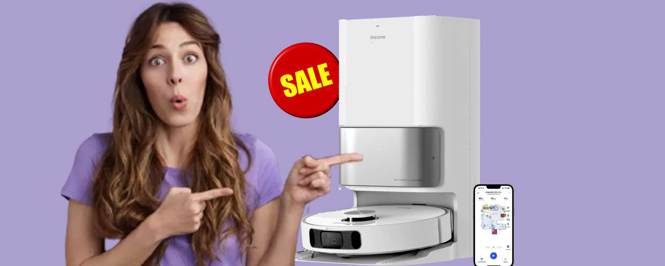Robot lava e aspira Dreame L10s Ultra: offerta PAZZESCA (-22%) Robot lava e aspira Dreame L10s Ultra: offerta PAZZESCA (-22%)
