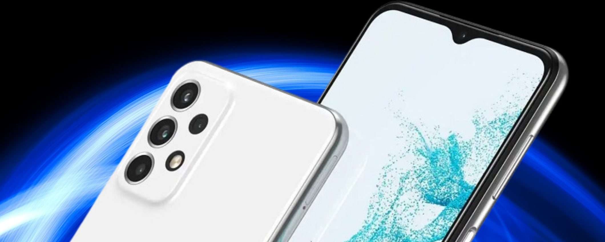 Samsung Galaxy A23 5G a 198€ è una BOMBA: display 120Hz, 50MP e 128GB (-43%) Samsung Galaxy A23 5G a 198€ è una BOMBA: display 120Hz, 50MP e 128GB (-43%)