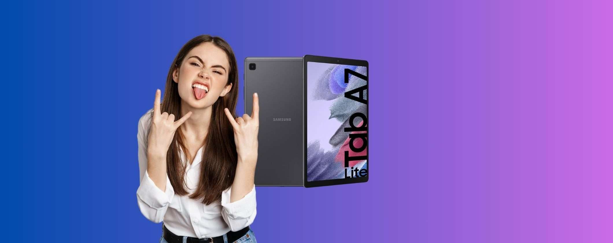 Samsung Galaxy Tab A7 Lite Black Friday: prezzo sotto i 120€ Samsung Galaxy Tab A7 Lite Black Friday: prezzo sotto i 120€