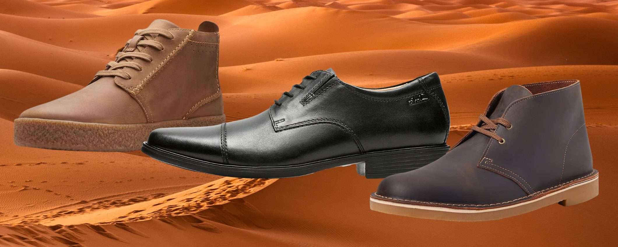 Clarks, scarpe PREMIUM da 42€ su Amazon: SVUOTA MAGAZZINO assurdo