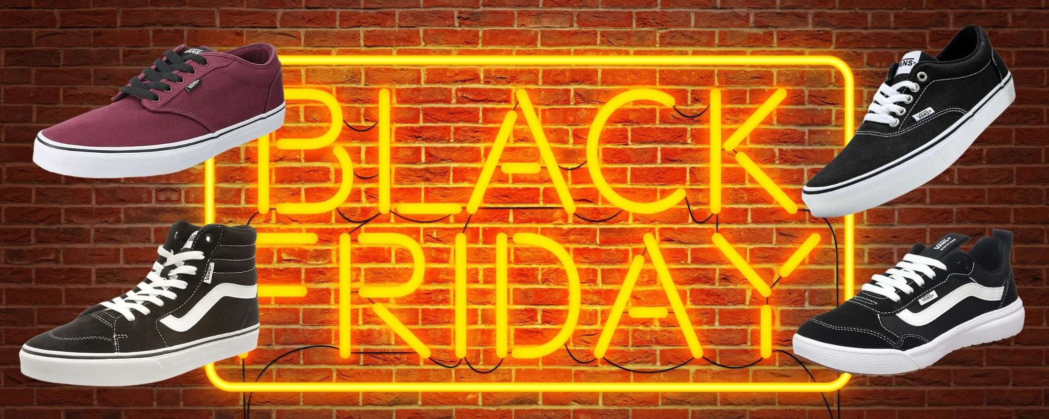 Scarpe VANS a partire da 29€ su Amazon: un Black Friday da SVUOTA MAGAZZINO