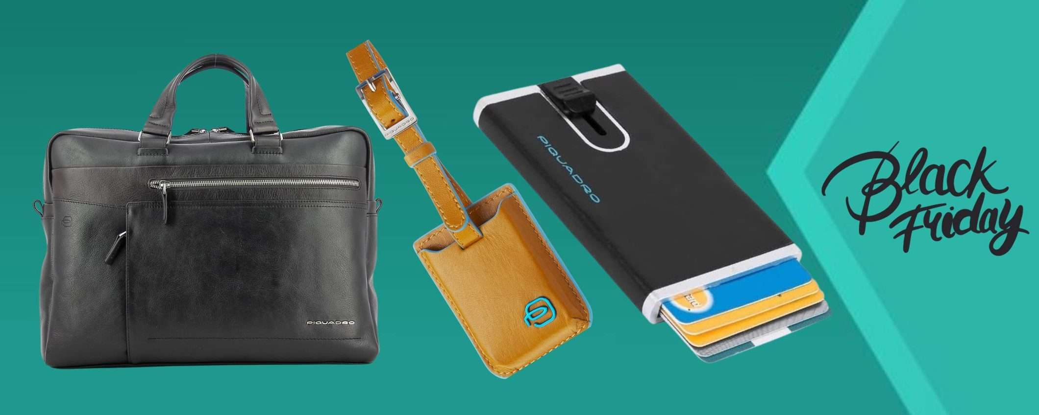 Piquadro sconti fino al 52% su Amazon: SVENDITA totale super premium