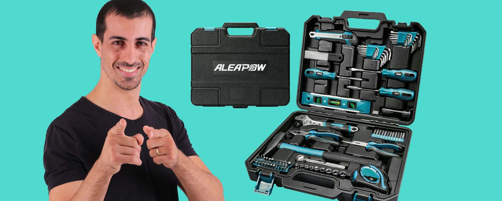 Set di attrezzi con 102 pezzi in SUPER sconto coupon (-40%) Set di attrezzi con 102 pezzi in SUPER sconto coupon (-40%)