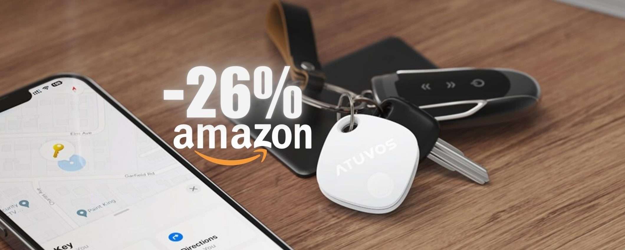 Smart Tracker Tag: localizza gli oggetti e ritrovali sempre (-26%) Smart Tracker Tag: localizza gli oggetti e ritrovali sempre (-26%)