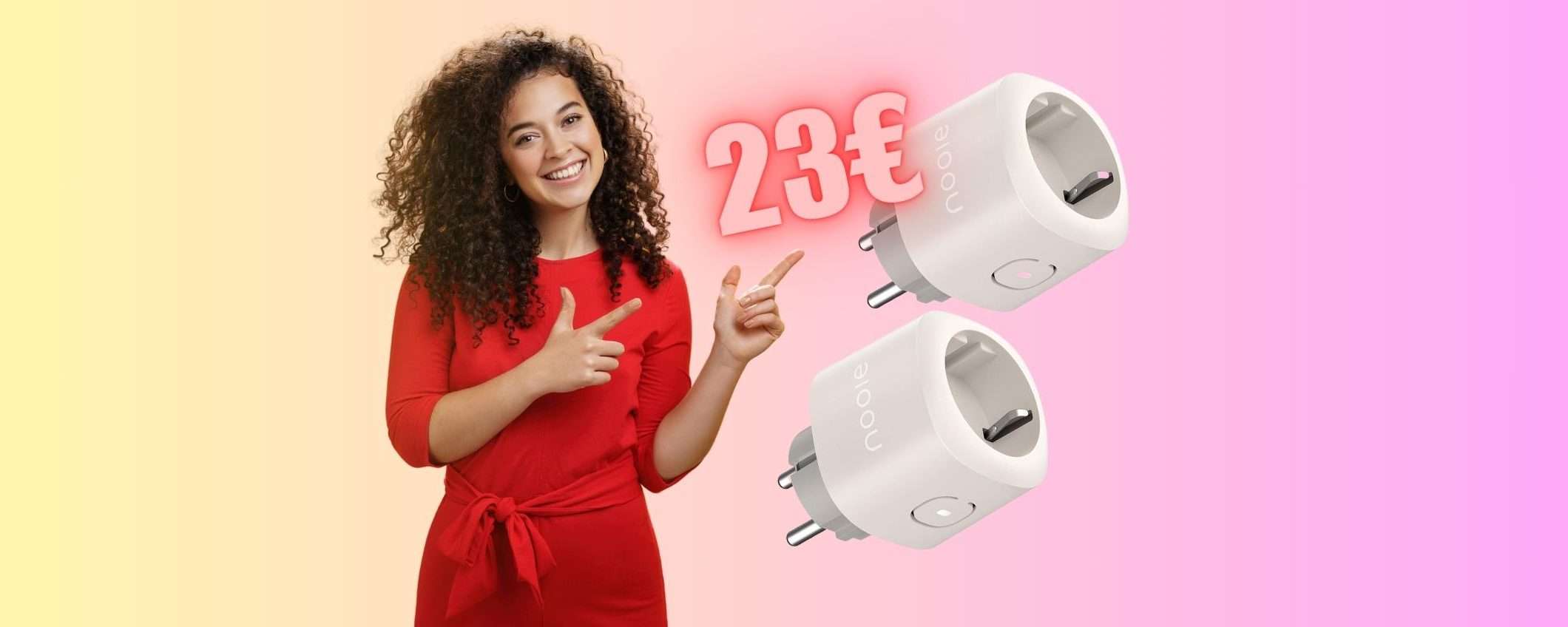 SOLO 23€ e acquisti 2 prese intelligenti con il COUPON di Amazon SOLO 23€ e acquisti 2 prese intelligenti con il COUPON di Amazon