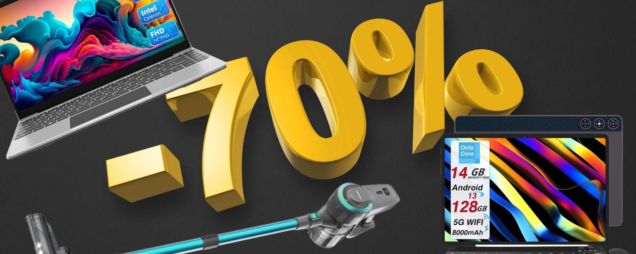 Amazon BOMBE del giorno: solo sconti dal 70% in su, AFFARI assurdi Amazon BOMBE del giorno: solo sconti dal 70% in su, AFFARI assurdi