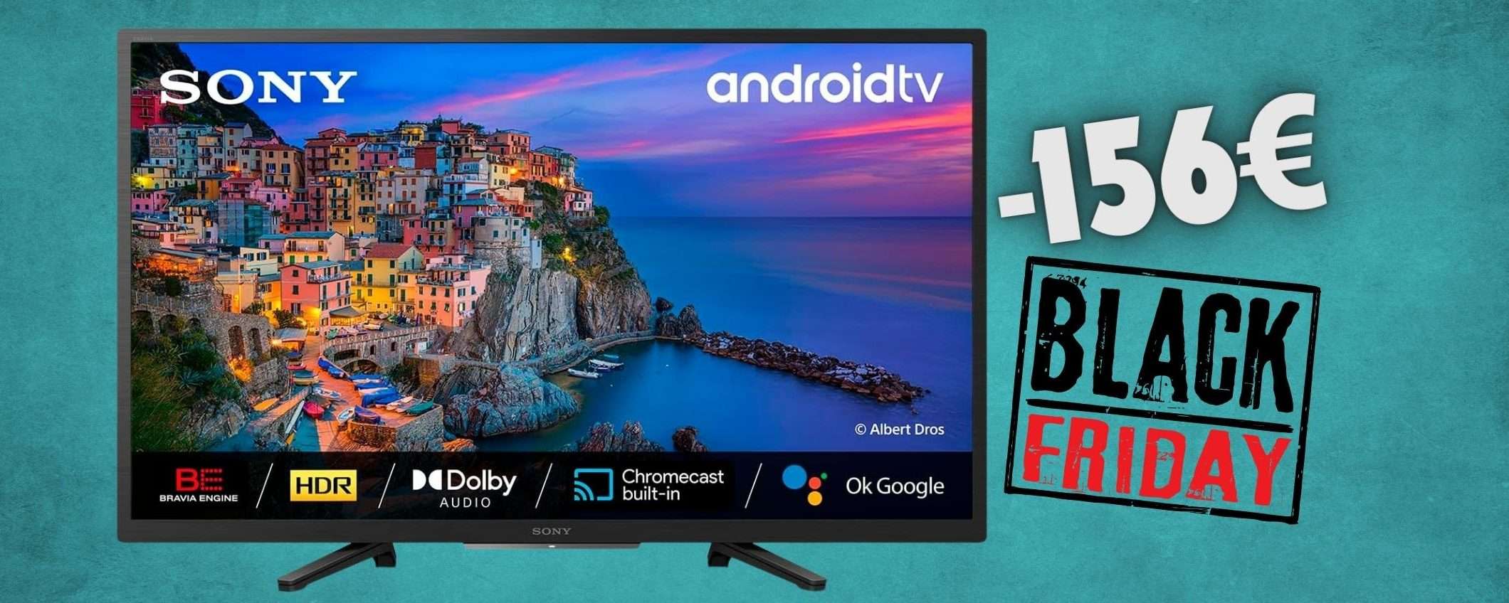 Sony BRAVIA: Smart TV Android da 32 pollici tua con 58€ in 5 mesi Sony BRAVIA: Smart TV Android da 32 pollici tua con 58€ in 5 mesi