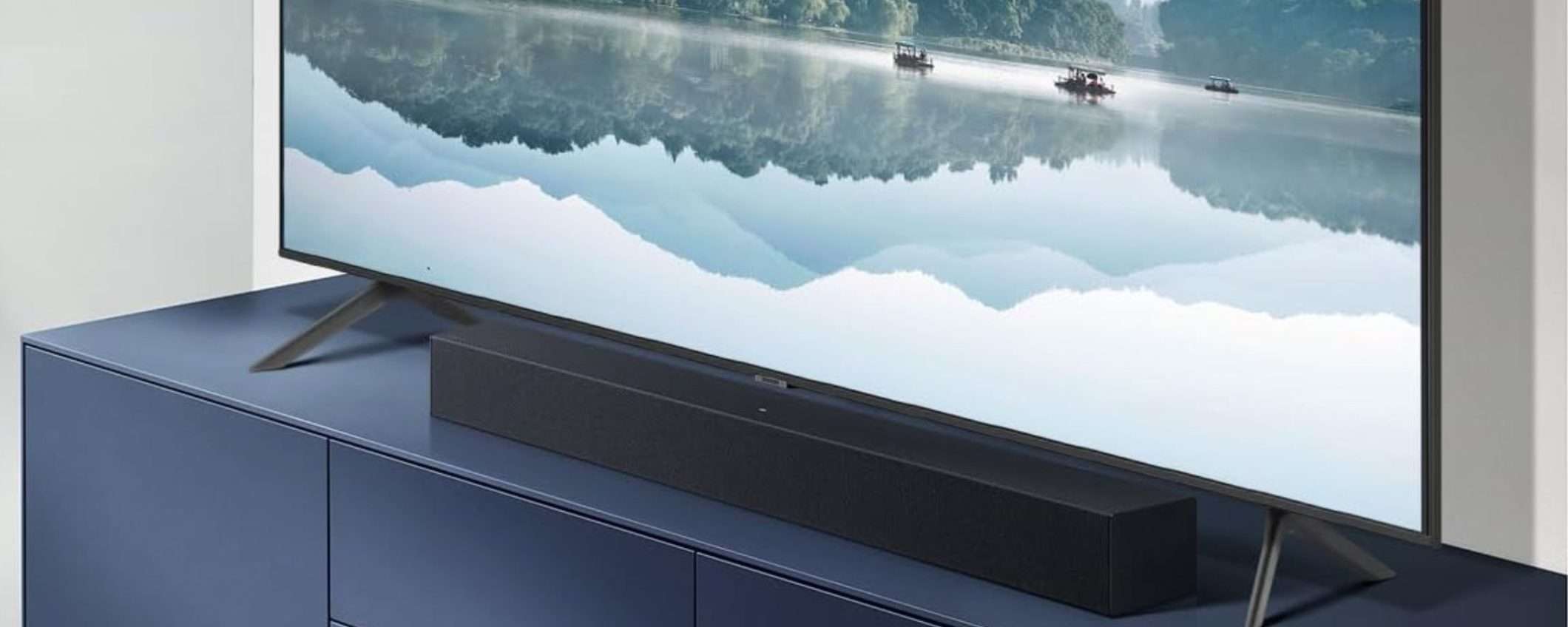 SOUND potente che SCONVOLGE casa: soundbar Samsung 2.0 a 79€ SOUND potente che SCONVOLGE casa: soundbar Samsung 2.0 a 79€