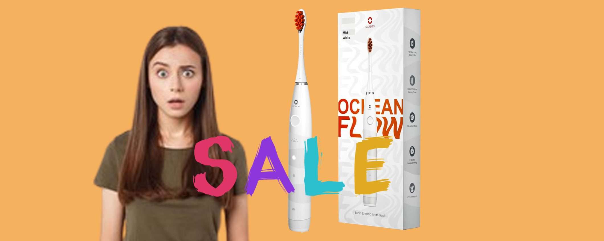 Spazzolino elettrico sonico in offerta TOP: prezzo IMPERDIBILE (27€) Spazzolino elettrico sonico in offerta TOP: prezzo IMPERDIBILE (27€)