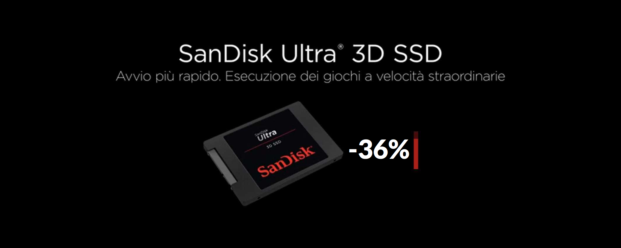 SSD SanDisk 2TB al prezzo più basso di sempre: già tuo con 149€ SSD SanDisk 2TB al prezzo più basso di sempre: già tuo con 149€