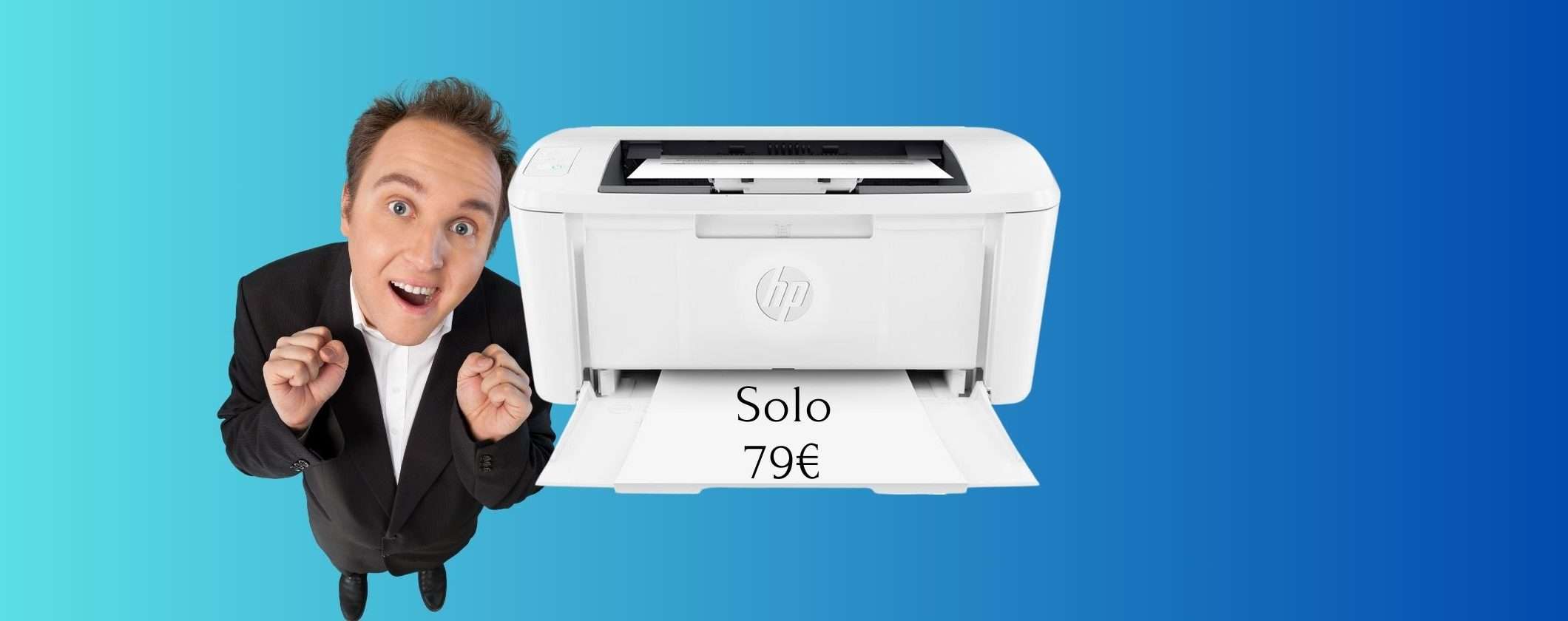 Stampante Wireless HP Laser a soli 79€ solo online Stampante Wireless HP Laser a soli 79€ solo online