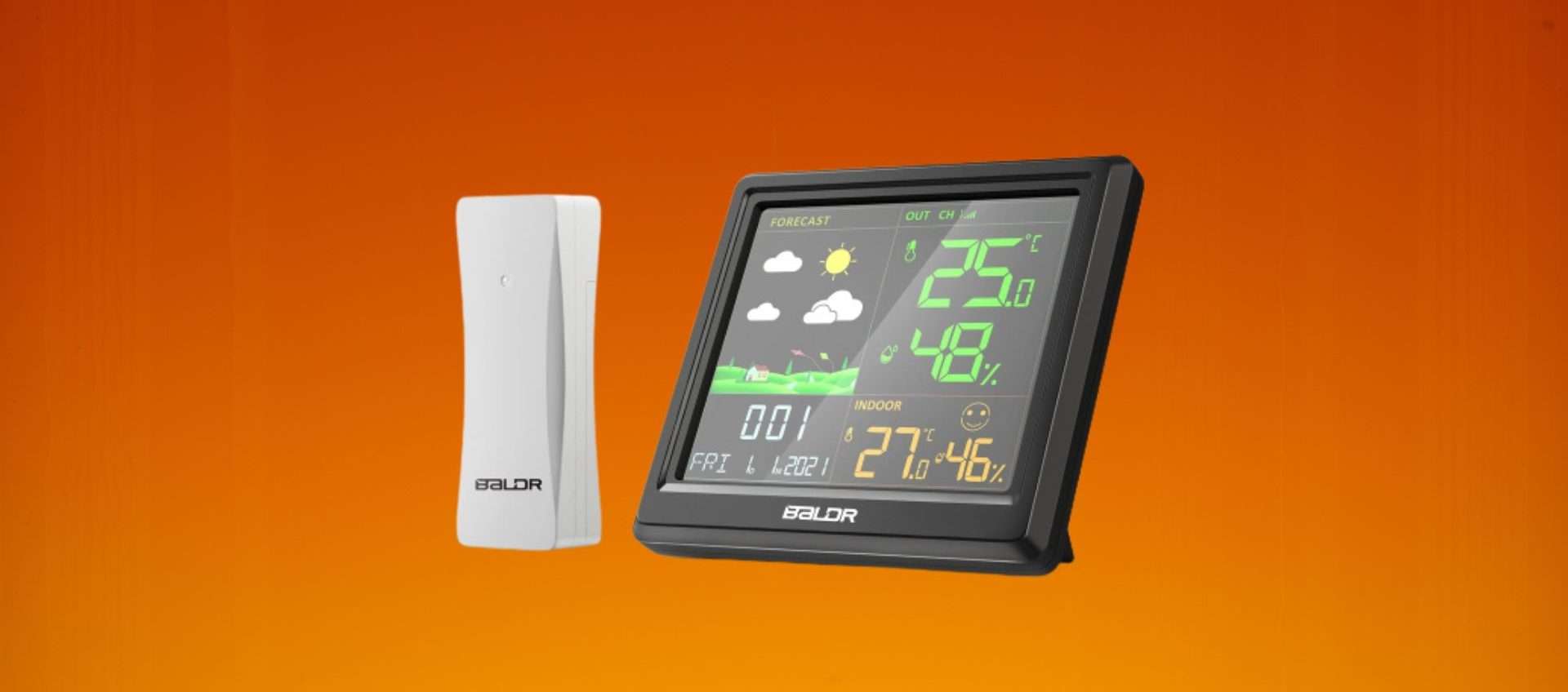 Stazione meteo wireless in offerta su Amazon a soli 39,99€ Stazione meteo wireless in offerta su Amazon a soli 39,99€