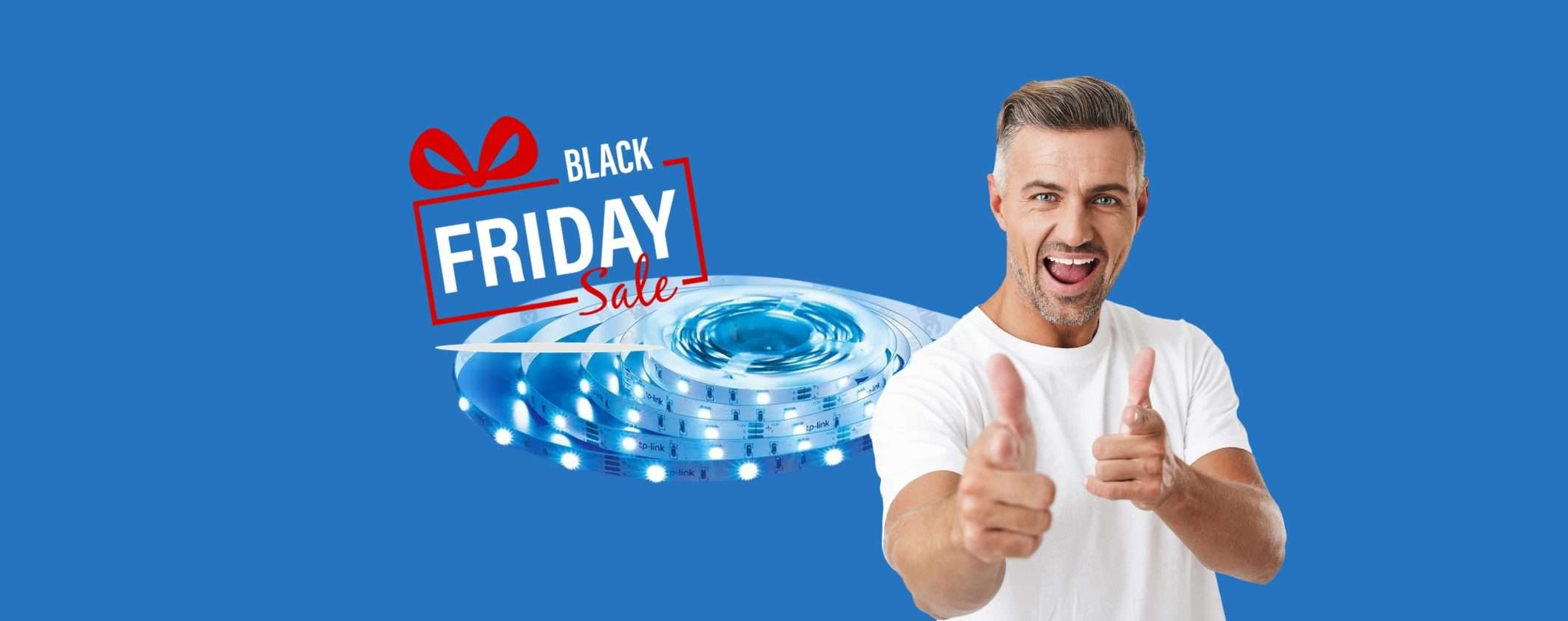 Striscia LED Smart TP-Link a soli 21€: goditi il Black Friday Striscia LED Smart TP-Link a soli 21€: goditi il Black Friday