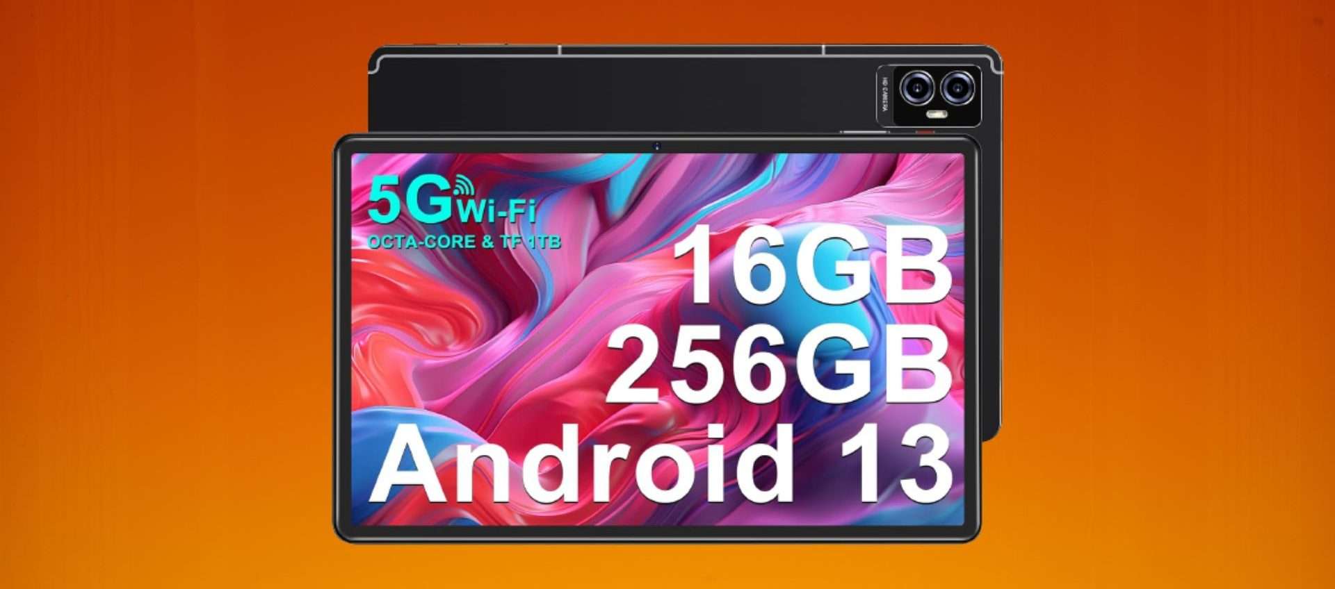 Questo tablet con Android 13 è in offerta a soli 158€: sta andando a ruba Questo tablet con Android 13 è in offerta a soli 158€: sta andando a ruba