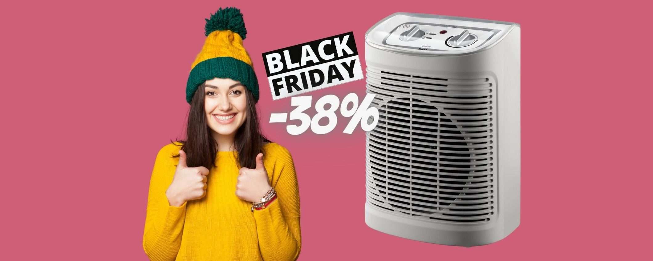 Tanto CALDO e grande RISPARMIO con la stufetta Rowenta (-38%) Tanto CALDO e grande RISPARMIO con la stufetta Rowenta (-38%)