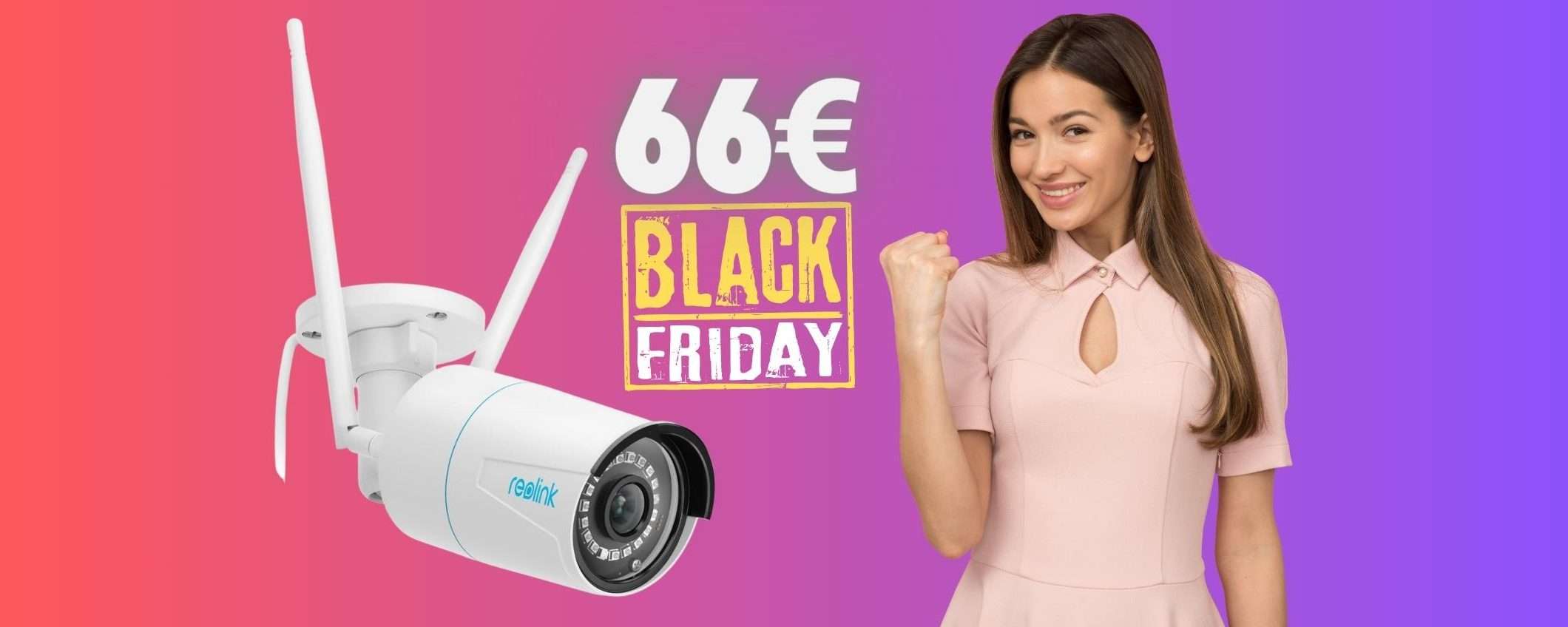 Telecamera WiFi impermeabile con infrarossi a SOLI 66€, un AFFARE Telecamera WiFi impermeabile con infrarossi a SOLI 66€, un AFFARE