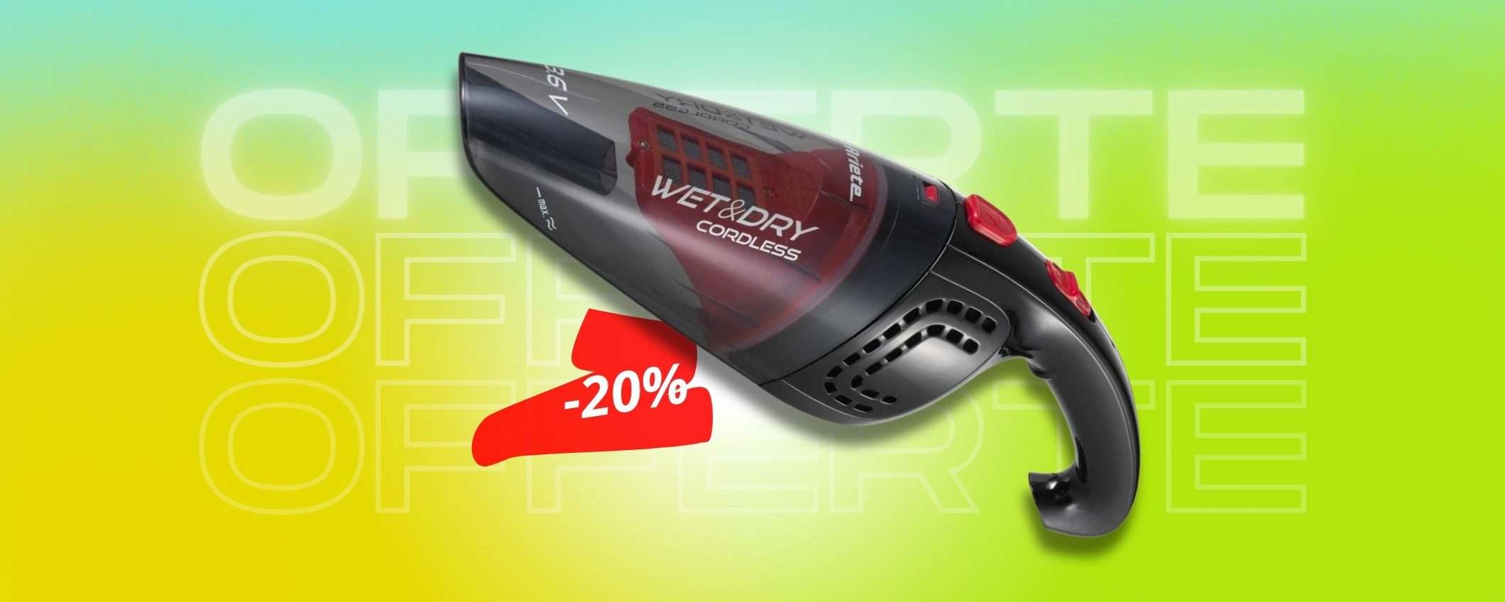 Mini aspirapolvere senza fili PORTATILE per pulire casa e anche l'auto Mini aspirapolvere senza fili PORTATILE per pulire casa e anche l'auto