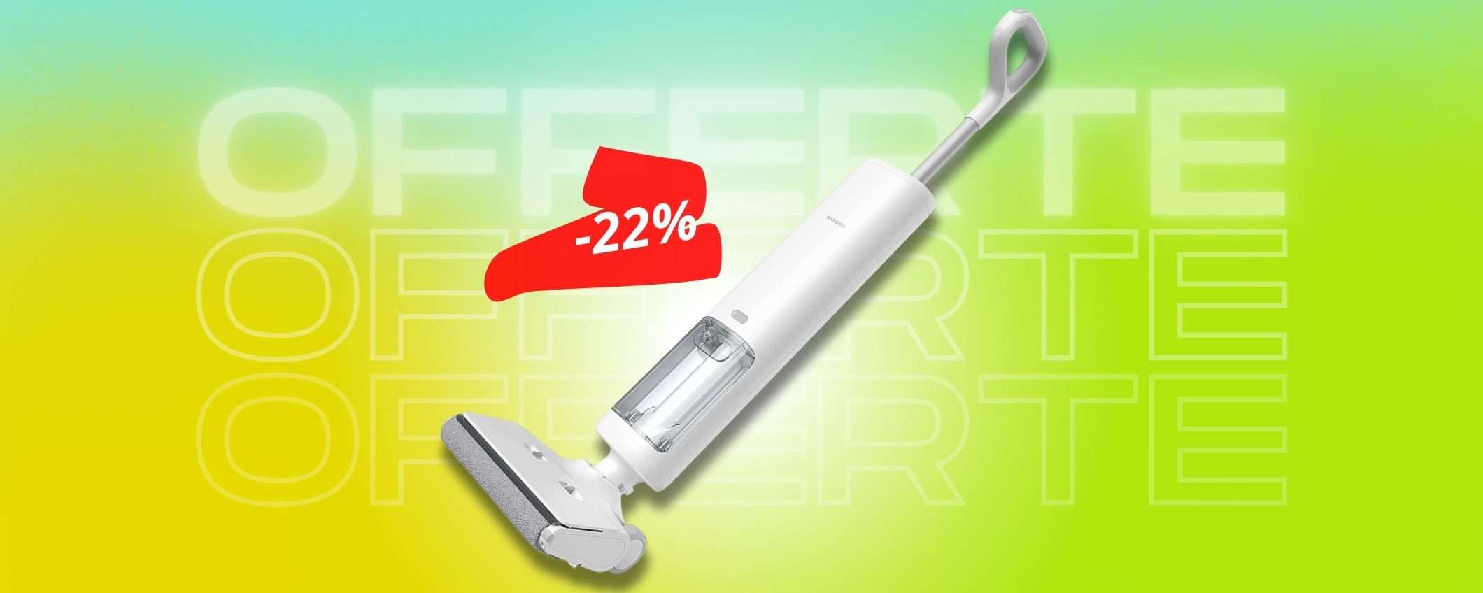 Xiaomi Truclean W10 Pro: aspira, lava e asciuga in UNA passata (-22%) Xiaomi Truclean W10 Pro: aspira, lava e asciuga in UNA passata (-22%)