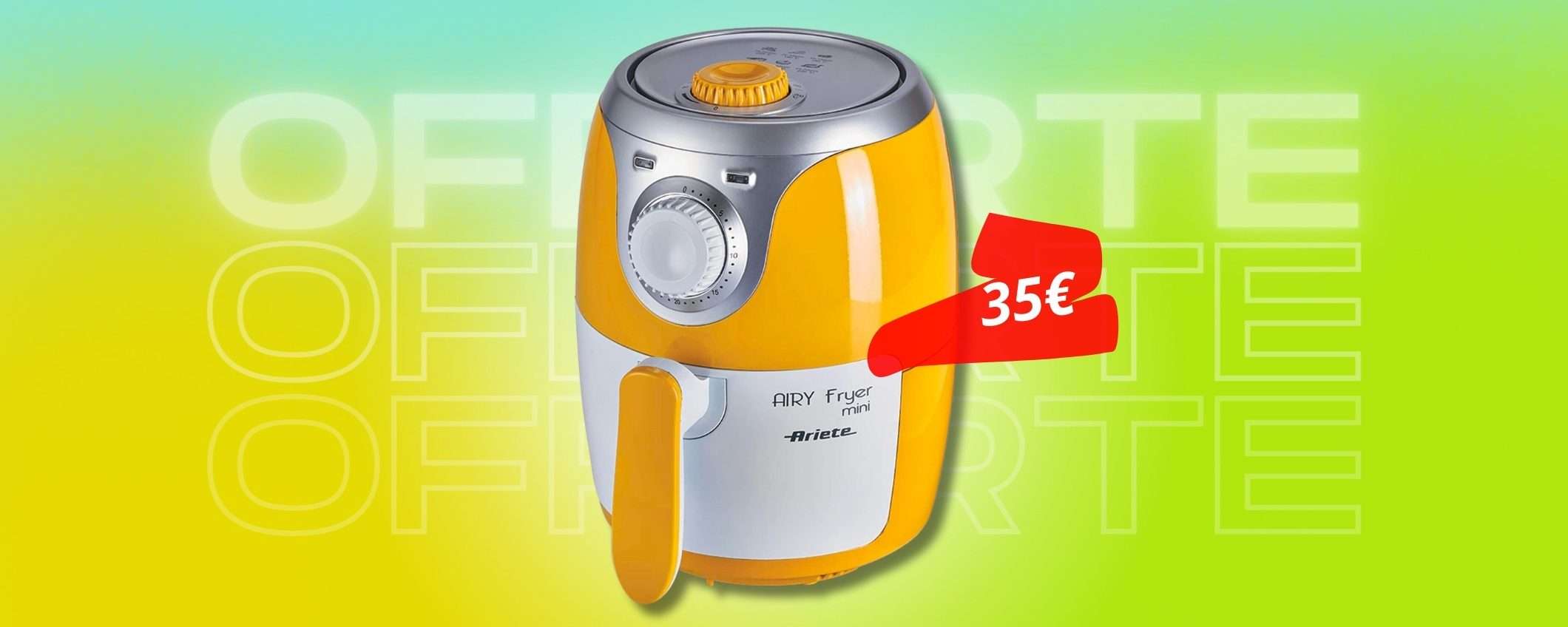 Friggitrice ad aria ARIETE piccola e conveniente, 35€ un AFFARE Friggitrice ad aria ARIETE piccola e conveniente, 35€ un AFFARE