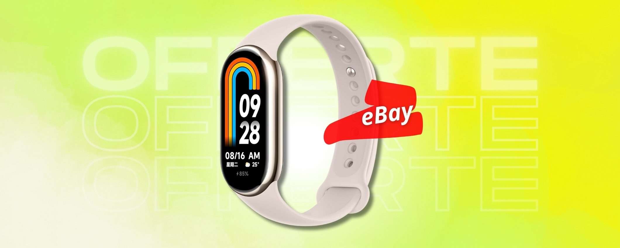 Xiaomi Mi Smart Band 8, codice segreto su eBay per pagarlo POCO Xiaomi Mi Smart Band 8, codice segreto su eBay per pagarlo POCO