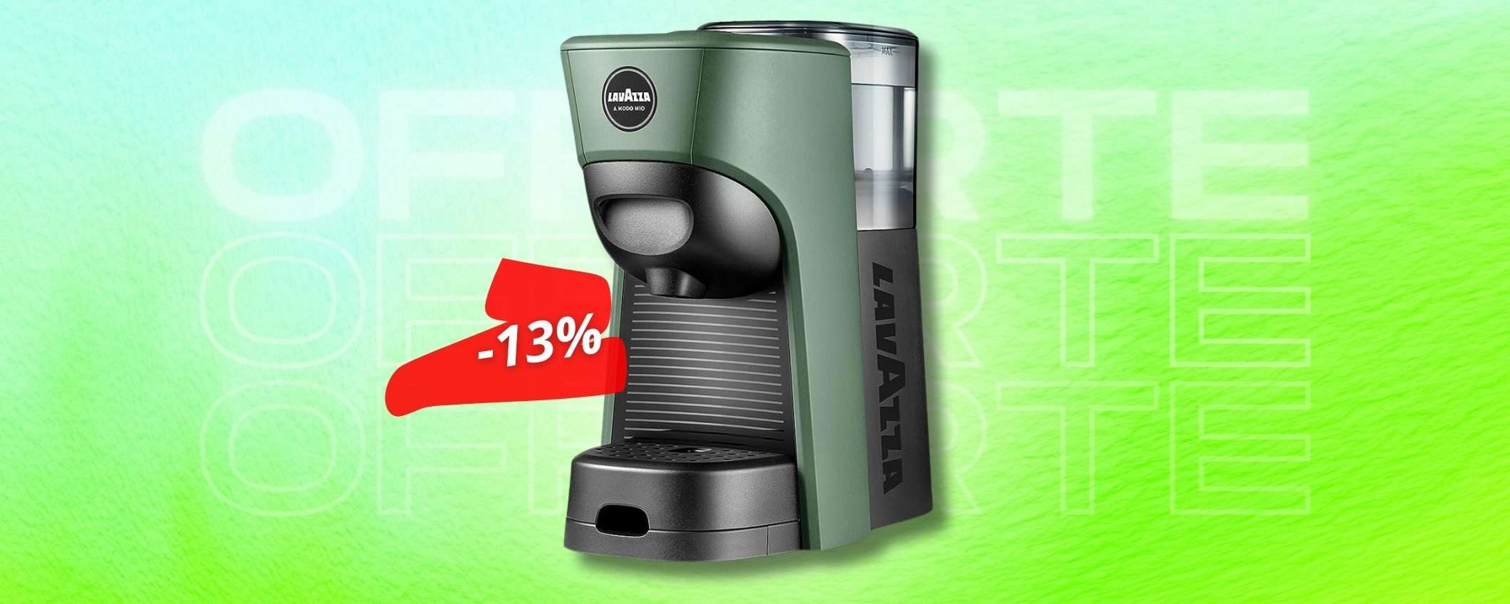 Lavazza Tiny Eco, caffè con un SOLO pulsante per esperienza da BAR Lavazza Tiny Eco, caffè con un SOLO pulsante per esperienza da BAR