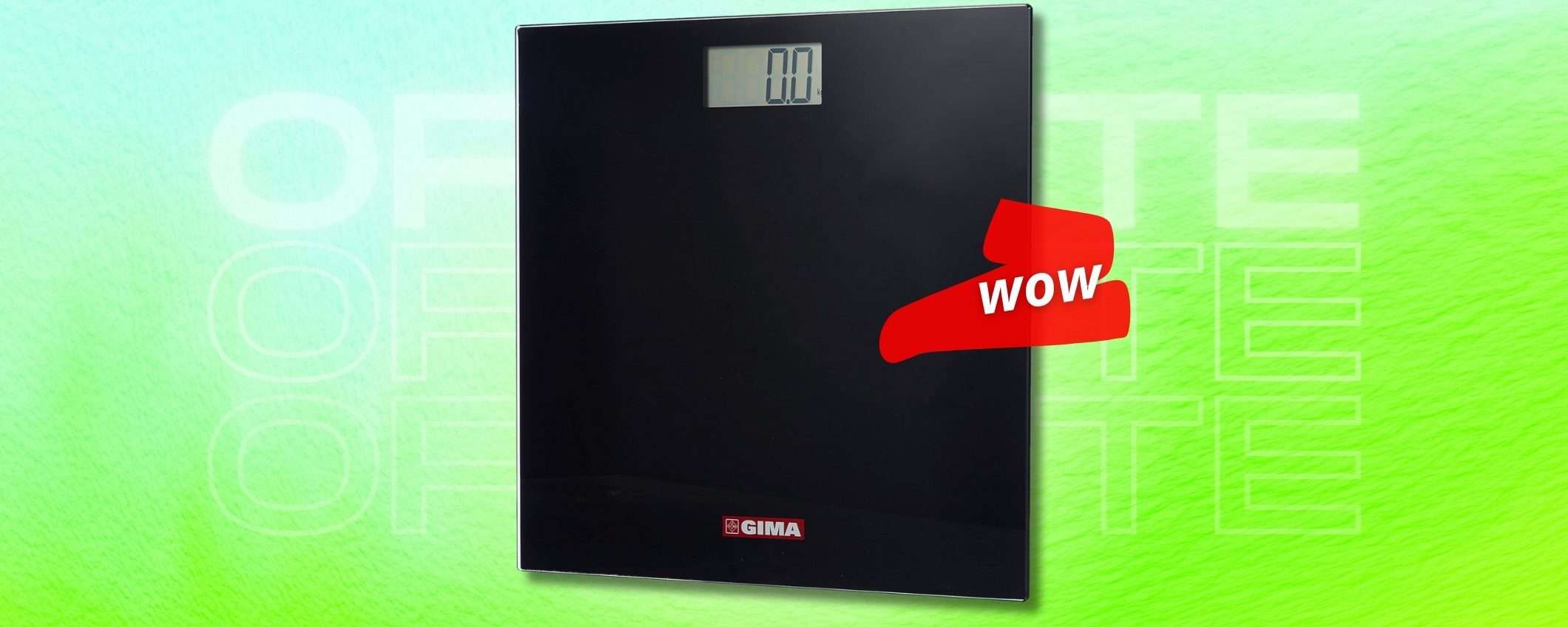 Bilancia digitale GIMA, garanzia e soprattutto PESO certo (promo lampo)