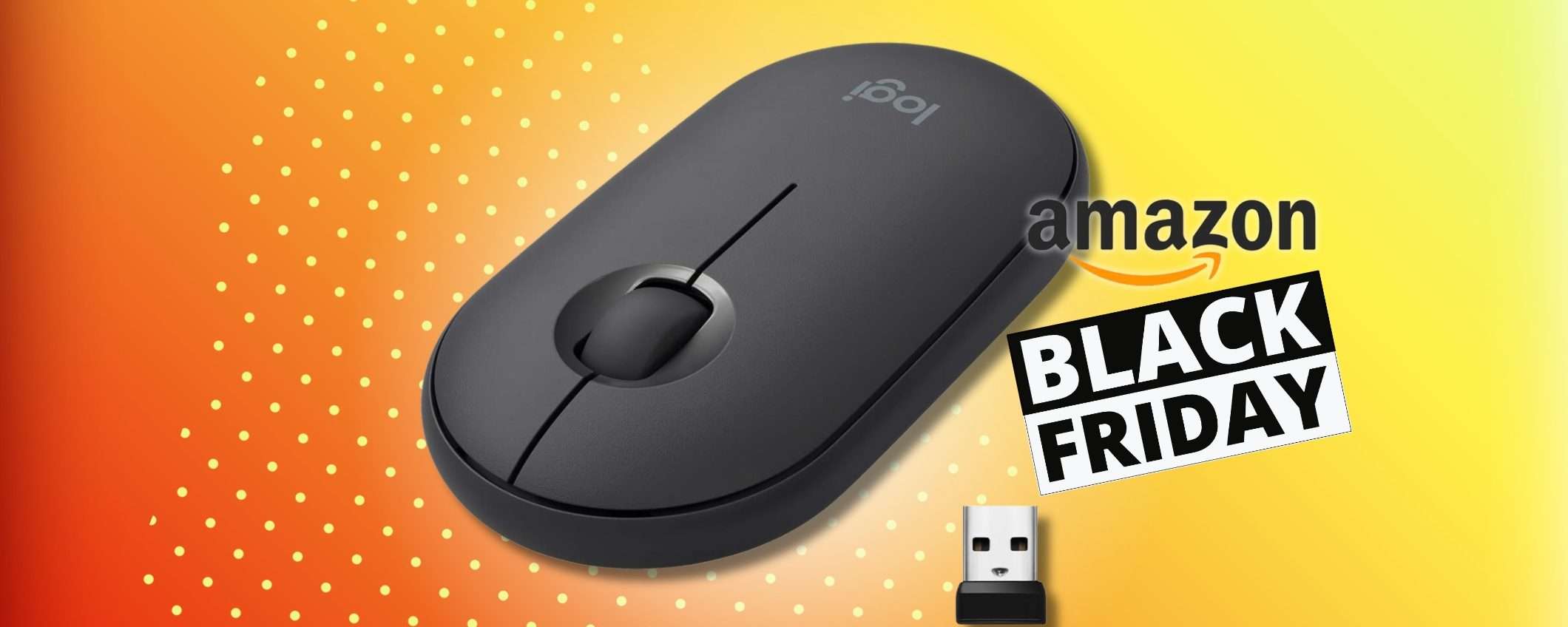 Il Black Friday BRUCIA il prezzo di Logitech Pebble: il mouse più ambito Il Black Friday BRUCIA il prezzo di Logitech Pebble: il mouse più ambito