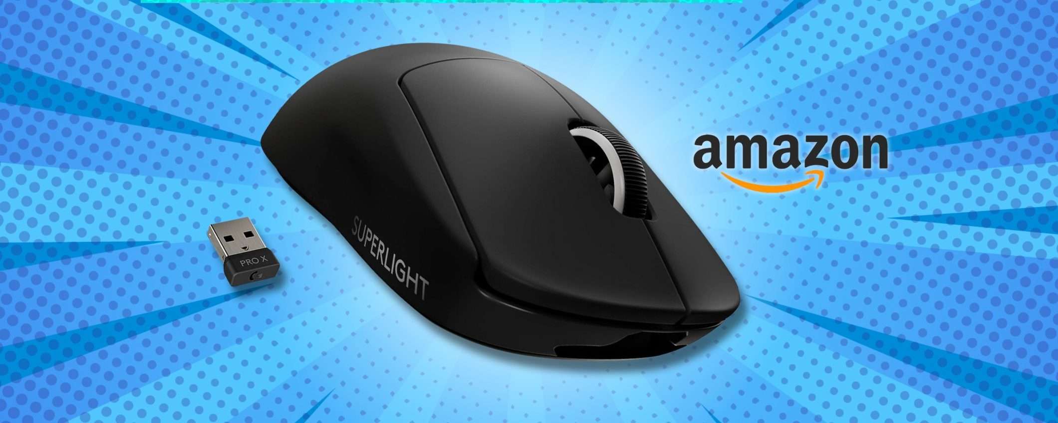 Logitech G PRO X SUPERLIGHT per gaming STELLARE, 34% di sconto