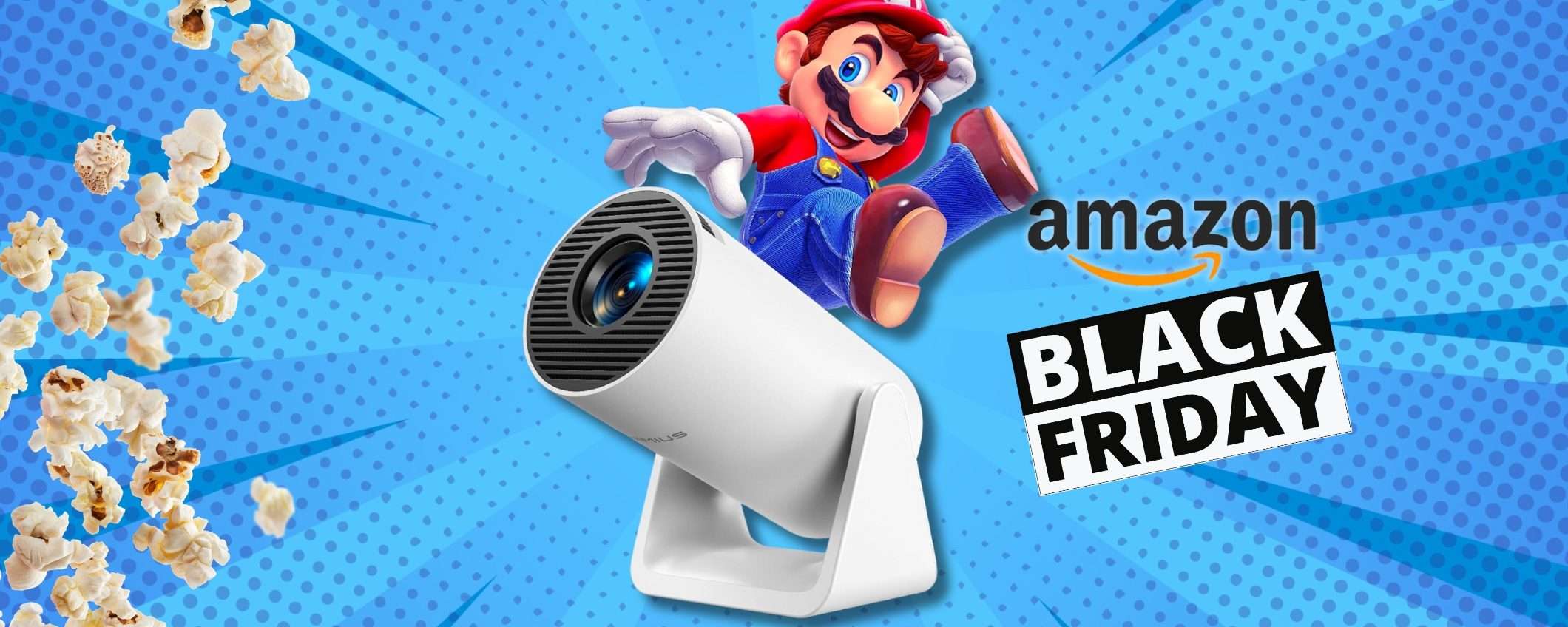 Mini Proiettore dalla qualità DISARMANTE, al Black Friday un affare Mini Proiettore dalla qualità DISARMANTE, al Black Friday un affare