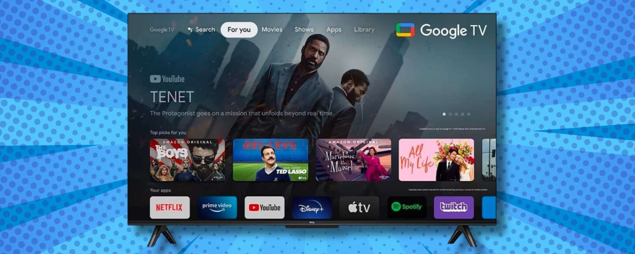 TCL ti propone una smart TV 55 pollici da qualità 4K a soli 300€ TCL ti propone una smart TV 55 pollici da qualità 4K a soli 300€