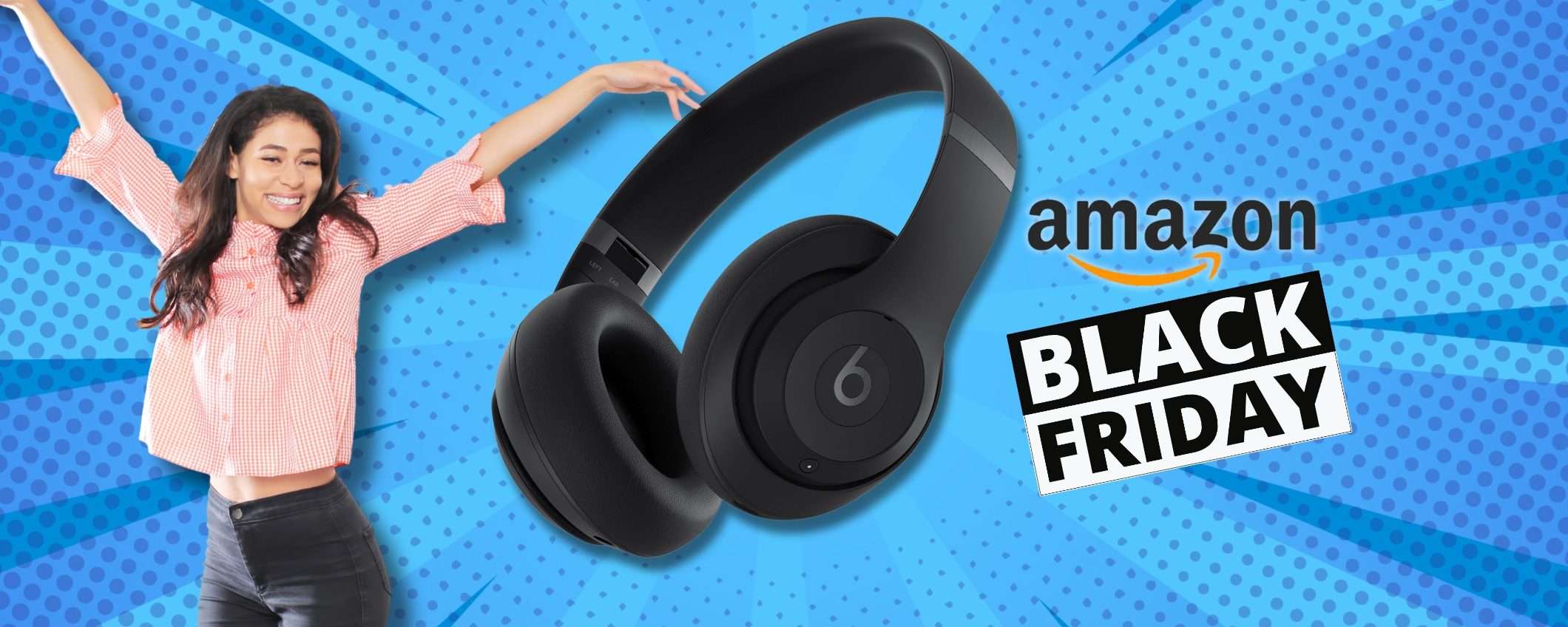 Beats Studio Pro, cuffie Bluetooth dall'audio SPAZIALE (-25%) Beats Studio Pro, cuffie Bluetooth dall'audio SPAZIALE (-25%)
