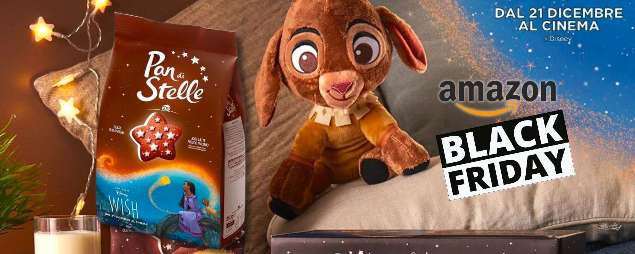 Pan di Stelle Gift Box Natale con peluche Disney edizione limitata