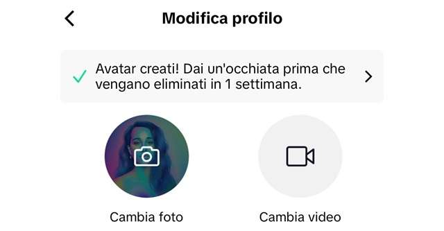 Come creare il proprio avatar su TikTok