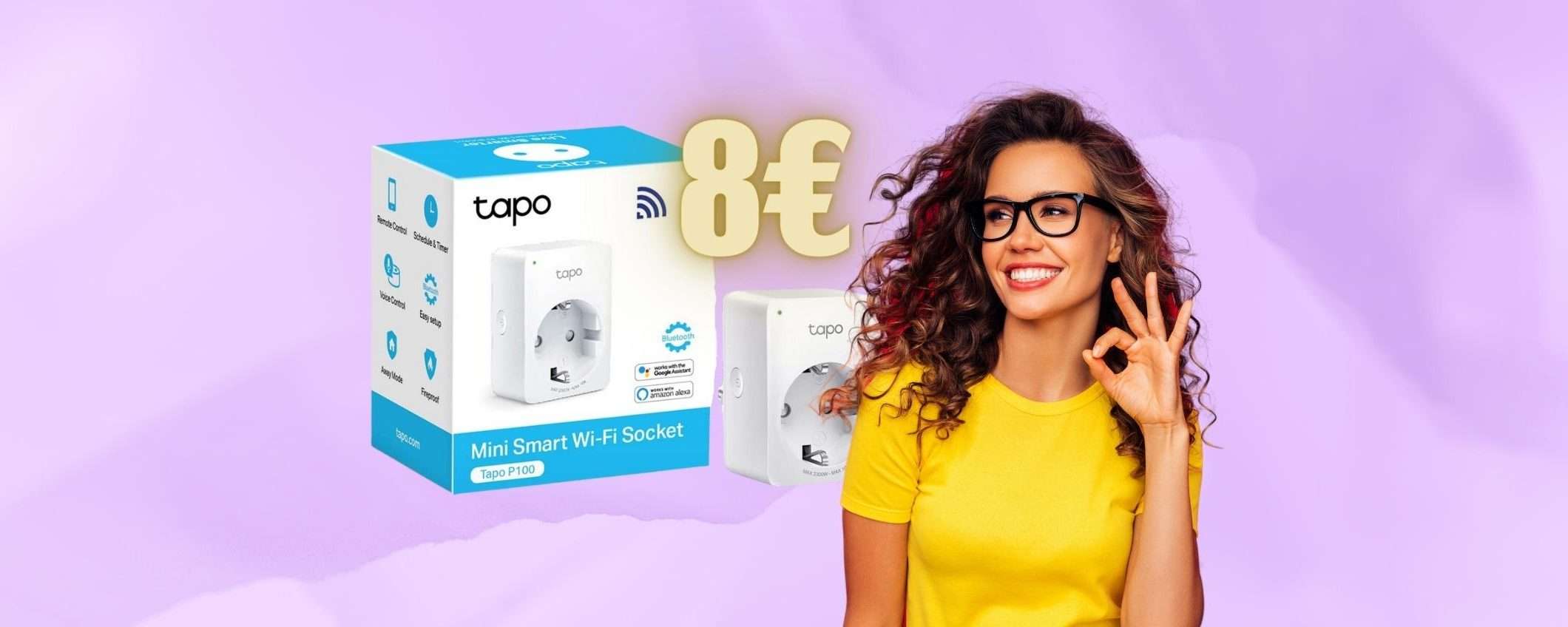Tutto intelligente con la presa smart TP-Link a SOLI 8€ su Amazon Tutto intelligente con la presa smart TP-Link a SOLI 8€ su Amazon