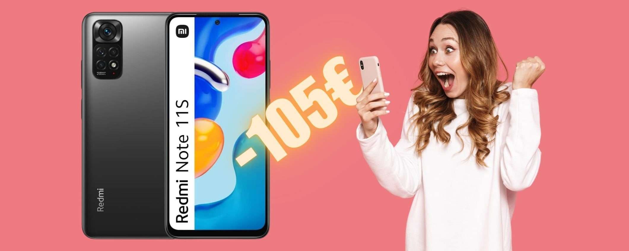 Xiaomi Note 11S a prezzo REGALO solo su Amazon (-105€) Xiaomi Note 11S a prezzo REGALO solo su Amazon (-105€)