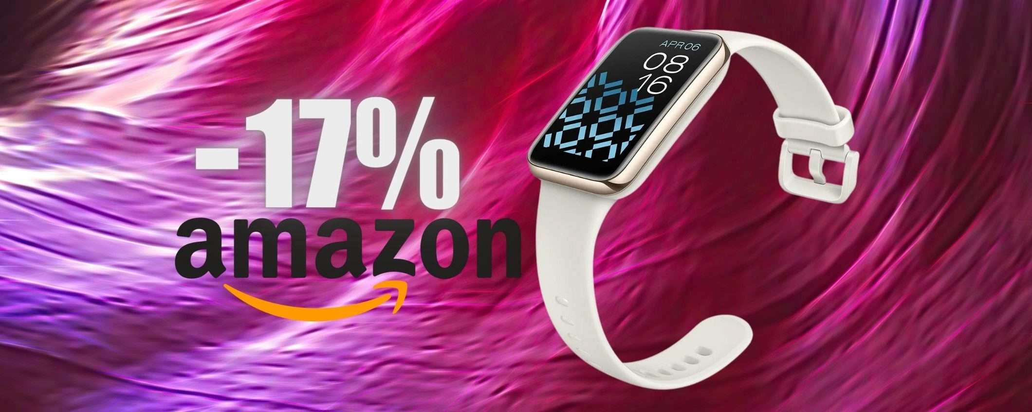 Xiaomi Smart Band 8 Active a SOLI 24€: PROMO Amazon (-17%)
