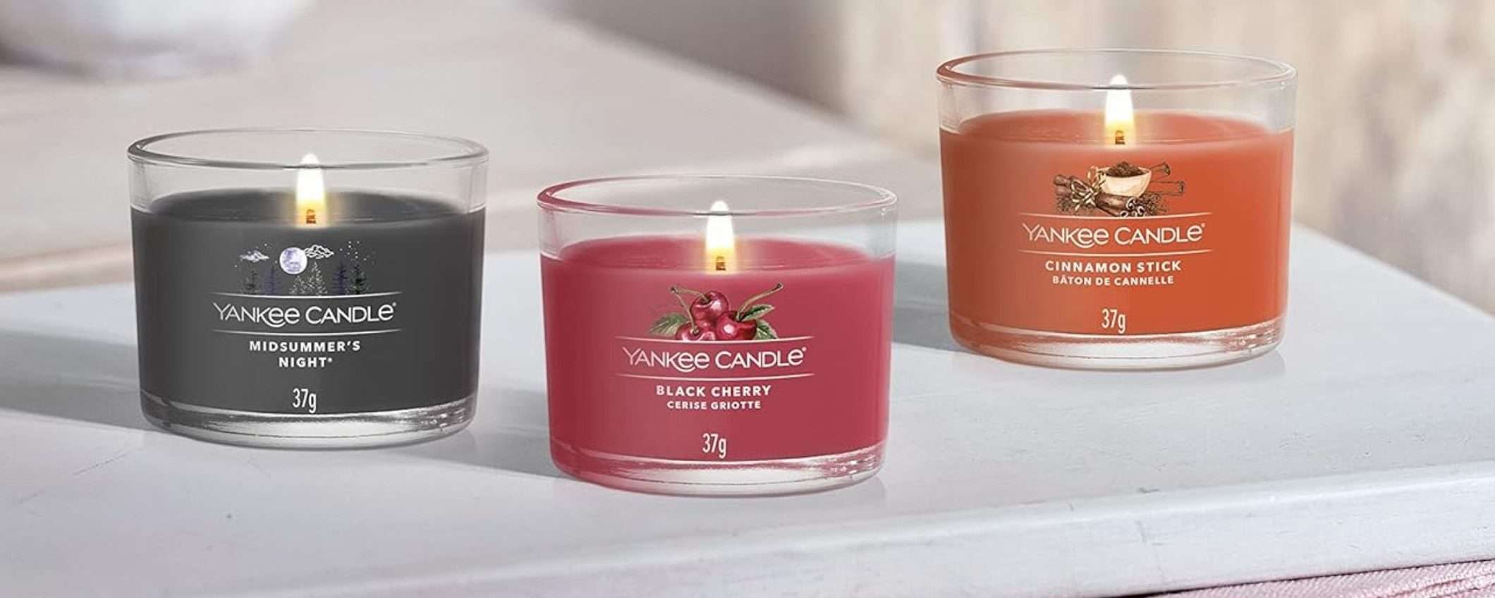 Yankee Candle: 9,99€ per il tris di candele in vetro, MERAVIGLIA Yankee Candle: 9,99€ per il tris di candele in vetro, MERAVIGLIA