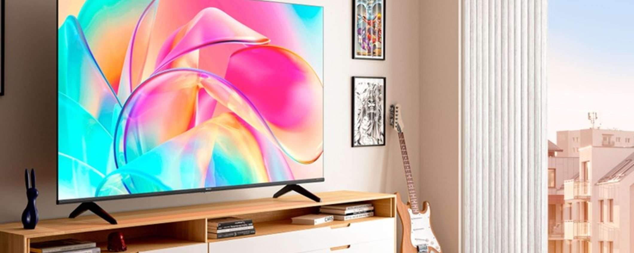 Smart TV QLED 4K Hisense da 43