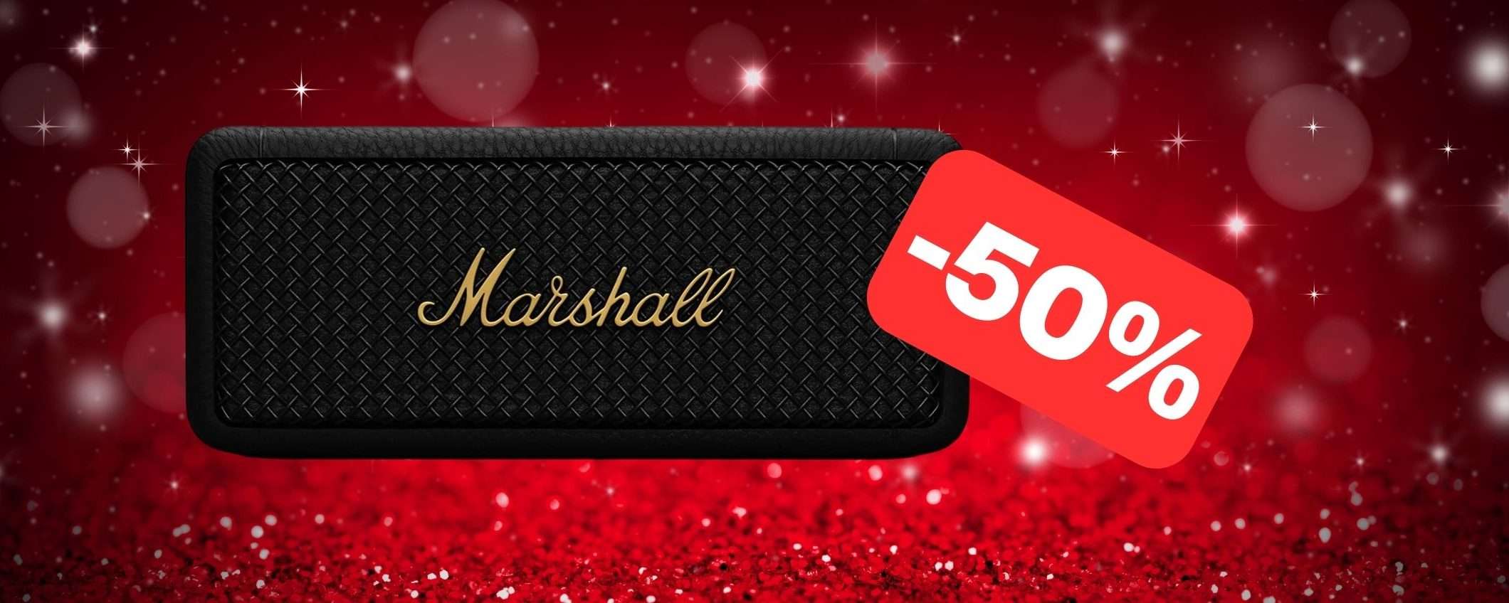 Altoparlante portatile bluetooth Marshall in SUPER OFFERTA su Amazon (-50%) Altoparlante portatile bluetooth Marshall in SUPER OFFERTA su Amazon (-50%)
