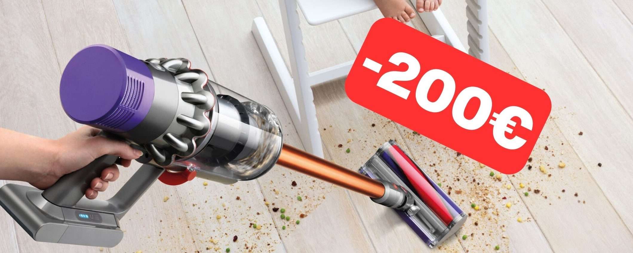 Aspirapolvere Dyson Cyclone V10: SCONTO DI 200 EURO su eBay Aspirapolvere Dyson Cyclone V10: SCONTO DI 200 EURO su eBay