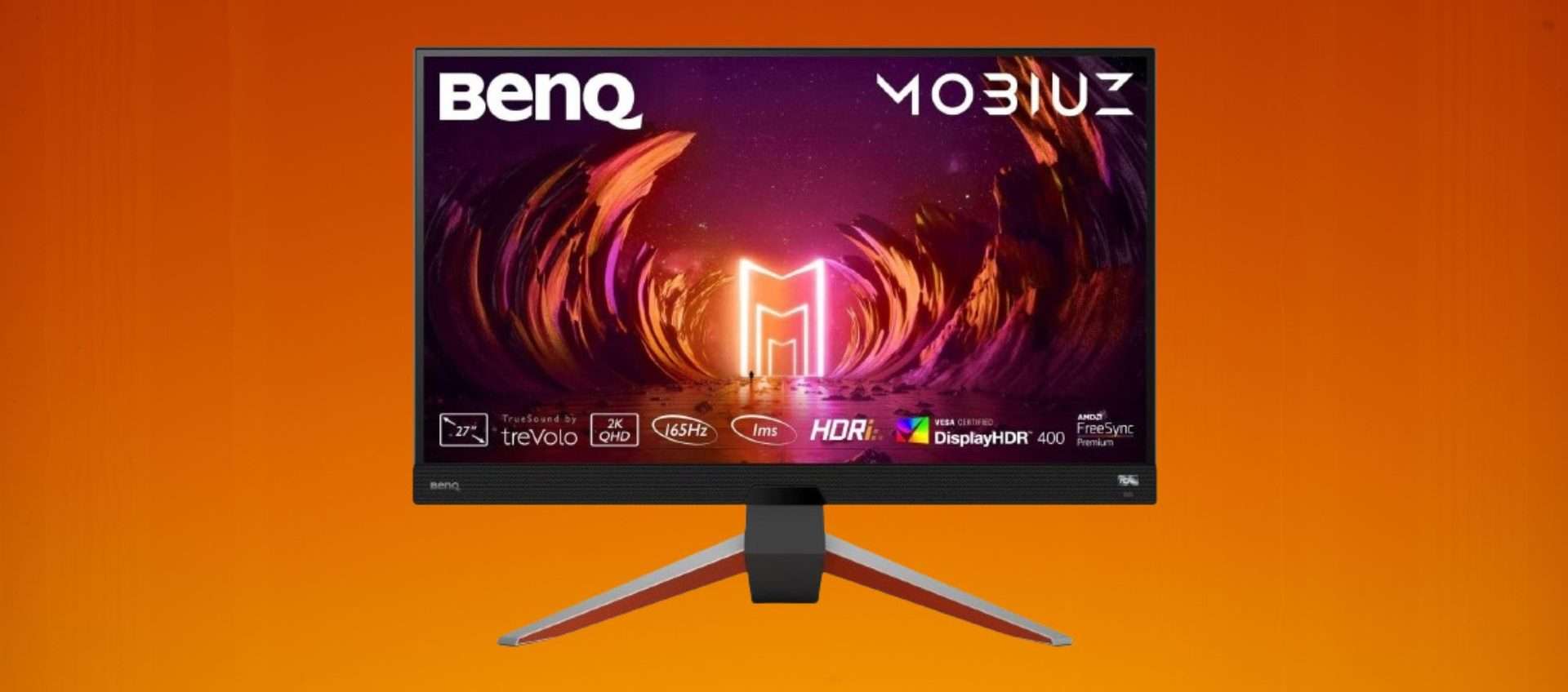 Monitor da gaming Benq Mobiuz in offerta ad un PREZZO LEGGENDARIO su Amazon